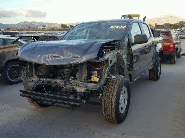 1GCGSBEA2H1323560 - 2017 CHEVROLET COLORADO SILVER photo 2