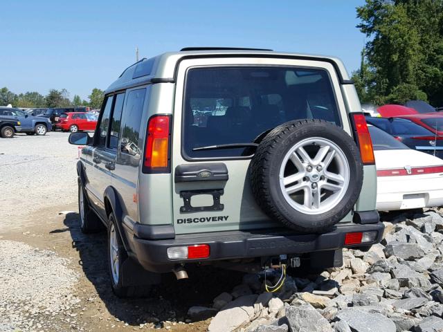 SALTY16403A779669 - 2003 LAND ROVER DISCOVERY GREEN photo 3