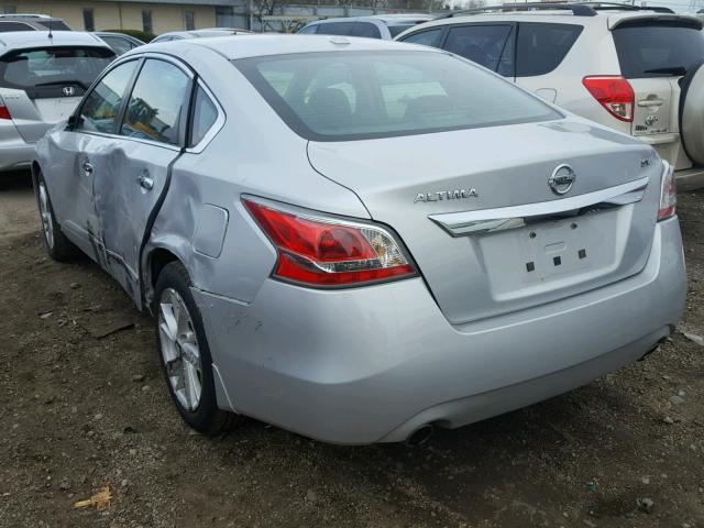 1N4AL3AP1FC592840 - 2015 NISSAN ALTIMA 2.5 SILVER photo 3