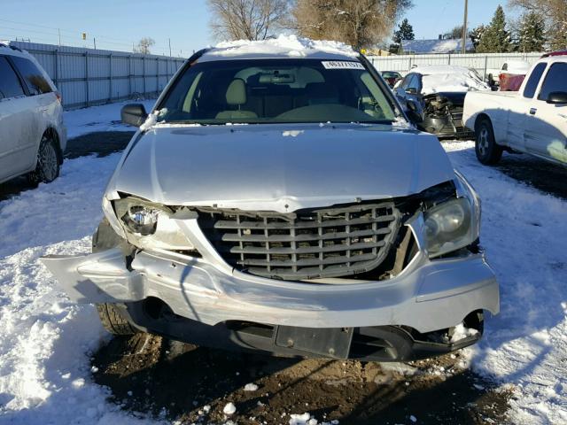 2C4GF48445R305557 - 2005 CHRYSLER PACIFICA SILVER photo 9