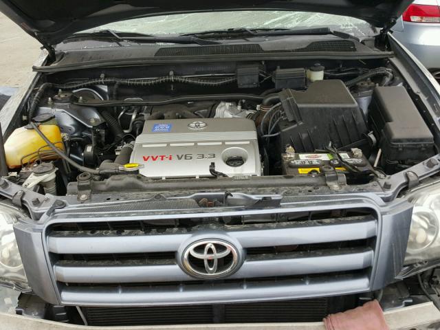 JTEDP21A960092858 - 2006 TOYOTA HIGHLANDER BLUE photo 7