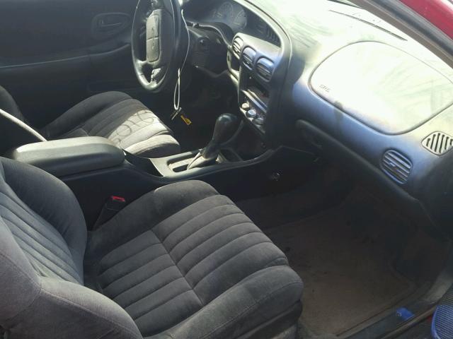 1G2WP12K3XF288232 - 1999 PONTIAC GRAND PRIX RED photo 5