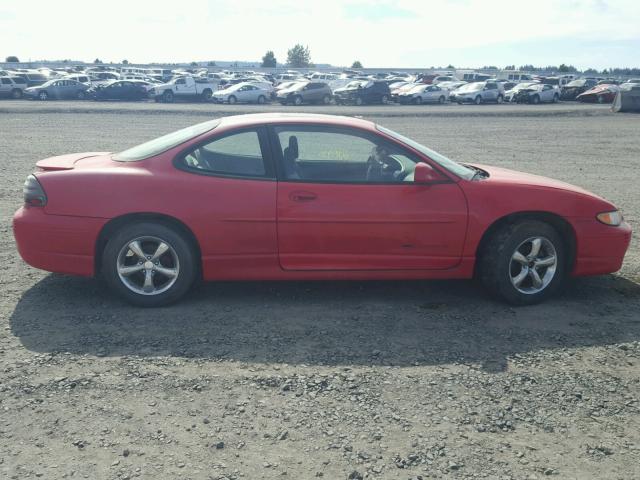 1G2WP12K3XF288232 - 1999 PONTIAC GRAND PRIX RED photo 9