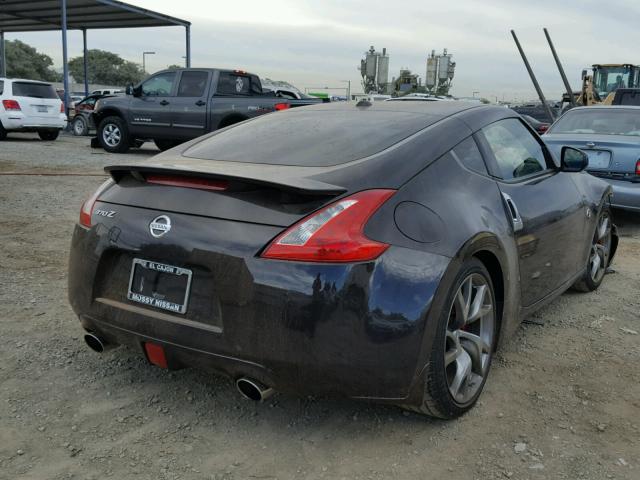 JN1AZ4EH0DM383844 - 2013 NISSAN 370Z BASE BLACK photo 4