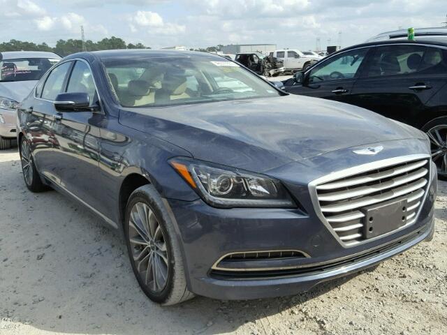 KMHGN4JE3FU014473 - 2015 HYUNDAI GENESIS 3. BLUE photo 1