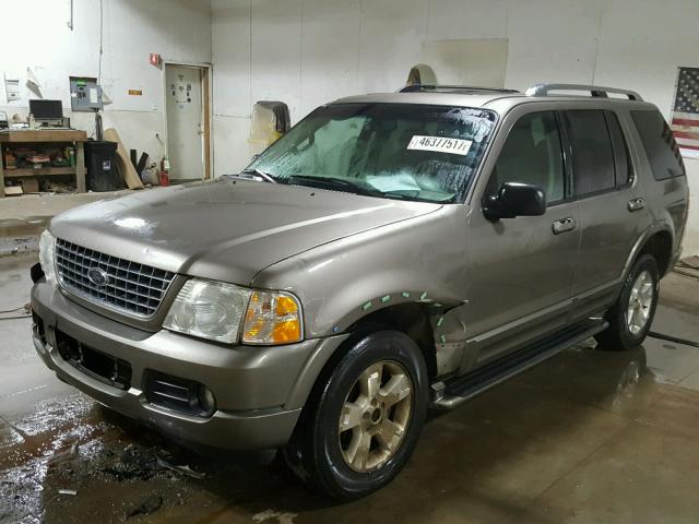 1FMZU75W83UA15808 - 2003 FORD EXPLORER L BROWN photo 2