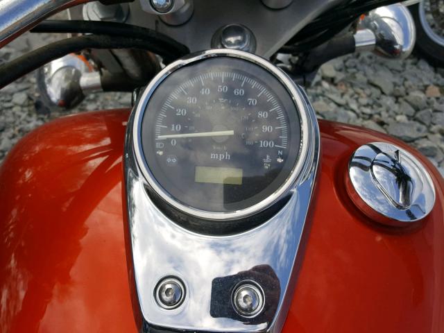 JH2RC440X6M000709 - 2006 HONDA VT750 C ORANGE photo 8