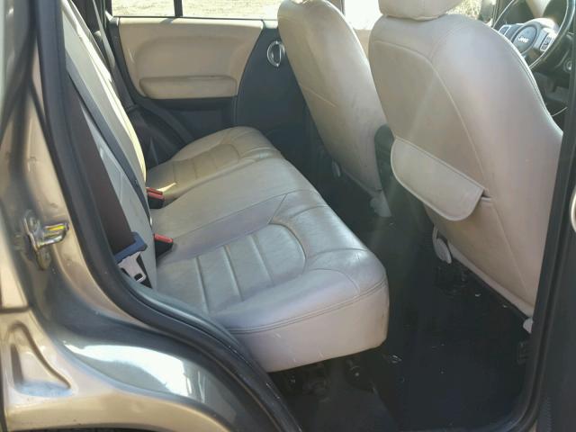 1J4GK58K53W624769 - 2003 JEEP LIBERTY LI GOLD photo 6