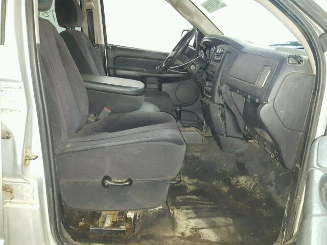 3D7KU28D34G271917 - 2004 DODGE RAM 2500 S SILVER photo 5