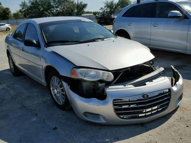 1C3EL46XX5N679170 - 2005 CHRYSLER SEBRING SILVER photo 1