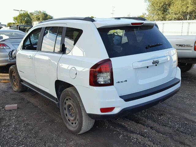 1C4NJDBB2GD520292 - 2016 JEEP COMPASS SP WHITE photo 3