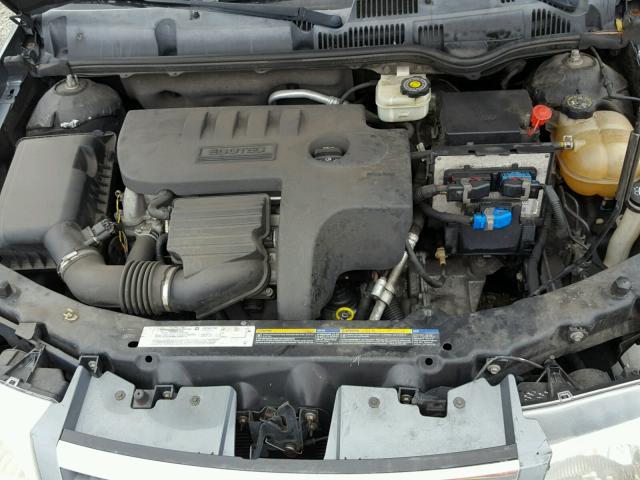 1G8AL54F95Z166019 - 2005 SATURN ION LEVEL GRAY photo 7