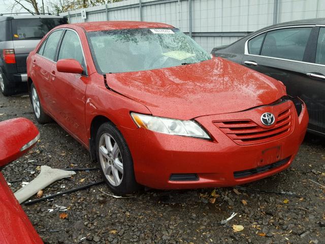 4T4BE46KX8R043258 - 2008 TOYOTA CAMRY CE RED photo 1