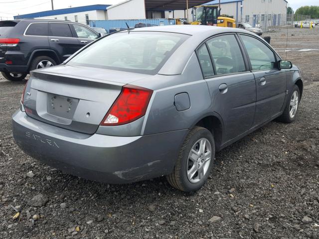 1G8AJ55F86Z166938 - 2006 SATURN ION LEVEL GRAY photo 4
