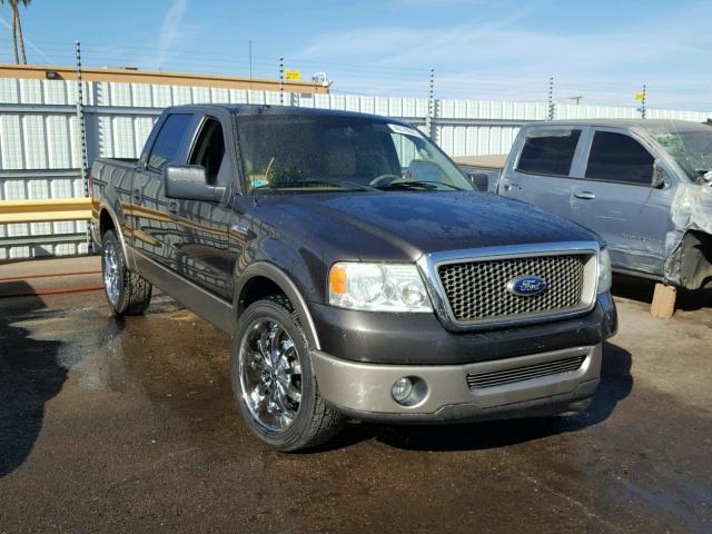 1FTPW12V16FB43329 - 2006 FORD F150 SUPER CHARCOAL photo 1