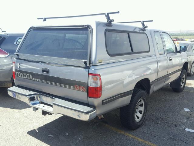 JT4VD22E9S0002735 - 1995 TOYOTA T100 XTRAC GRAY photo 4