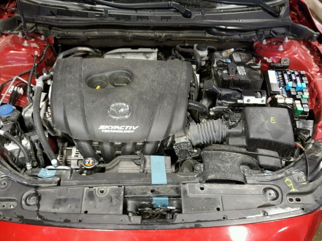 JM1GJ1V63F1166630 - 2015 MAZDA 6 RED photo 7