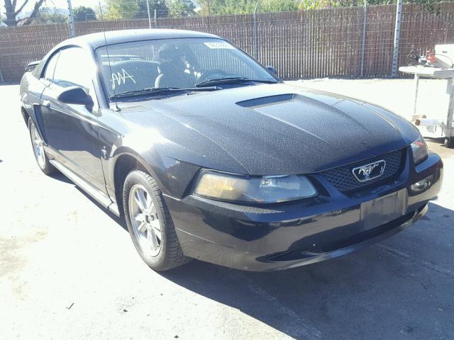 1FAFP40491F183970 - 2001 FORD MUSTANG BLACK photo 1