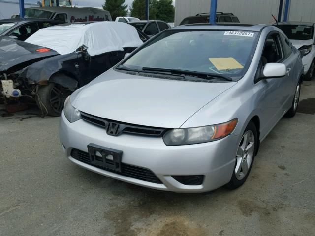 2HGFG12828H556771 - 2008 HONDA CIVIC EX SILVER photo 2