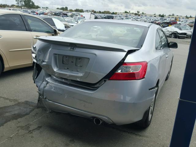 2HGFG12828H556771 - 2008 HONDA CIVIC EX SILVER photo 4