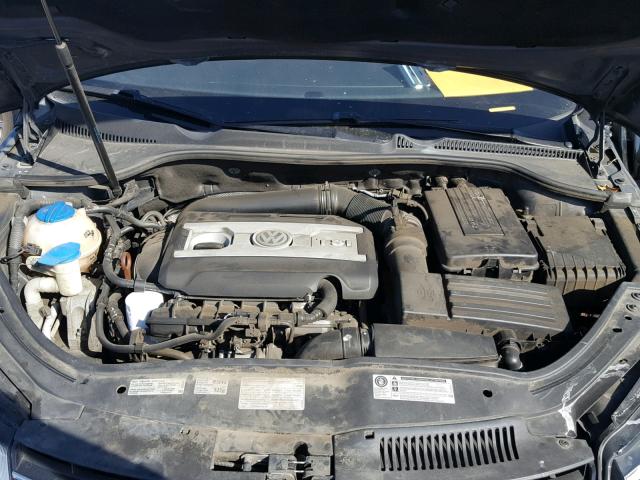 WVWFW7AH5CV021312 - 2012 VOLKSWAGEN EOS LUX Чорний фото 7