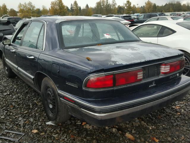 1G4HR53L5NH495103 - 1992 BUICK LESABRE LI BLUE photo 3