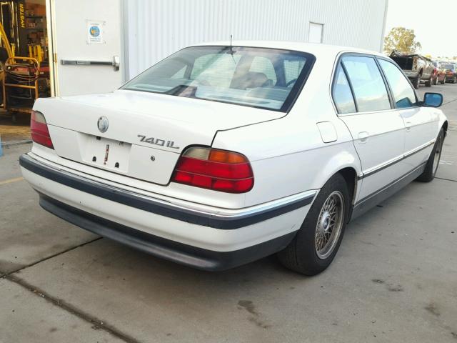 WBAGJ8323WDM21409 - 1998 BMW 740 IL WHITE photo 4