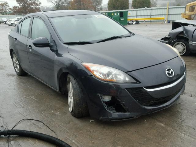 JM1BL1SF6A1136300 - 2010 MAZDA 3 BLACK photo 1