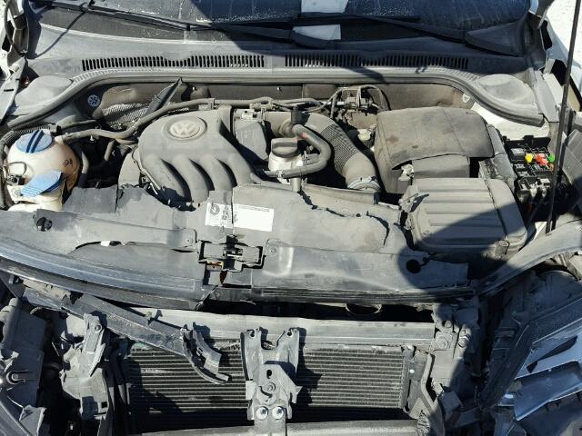 3VW2K7AJ6BM378789 - 2011 VOLKSWAGEN JETTA BASE SILVER photo 7