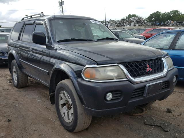 JA4MT31RX3J038531 - 2003 MITSUBISHI MONTERO SP BLACK photo 1