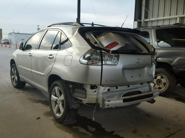 JTJGA31U440021743 - 2004 LEXUS RX 330 SILVER photo 3