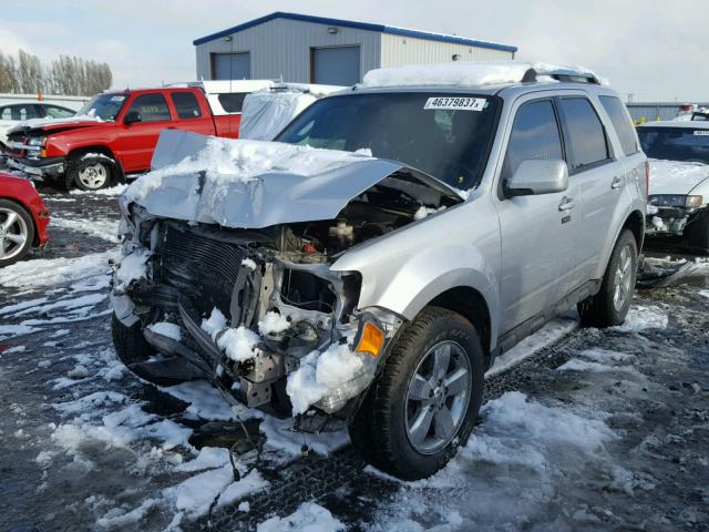 1FMCU9EG8CKB68131 - 2012 FORD ESCAPE LIM SILVER photo 2