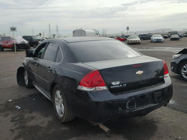 2G1WG5E38D1238560 - 2013 CHEVROLET IMPALA LT BLACK photo 3