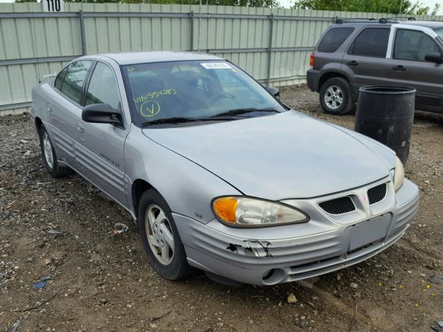 1G2NE52E8XC554283 - 1999 PONTIAC GRAND AM S ვერცხლისფერი ფოტო 1