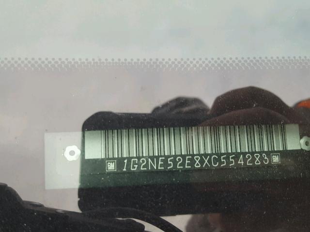 1G2NE52E8XC554283 - 1999 PONTIAC GRAND AM S ვერცხლისფერი ფოტო 10