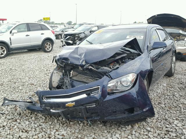 1G1ZC5E01CF265511 - 2012 CHEVROLET MALIBU 1LT BLUE photo 2