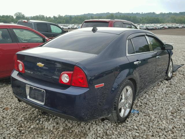 1G1ZC5E01CF265511 - 2012 CHEVROLET MALIBU 1LT BLUE photo 4