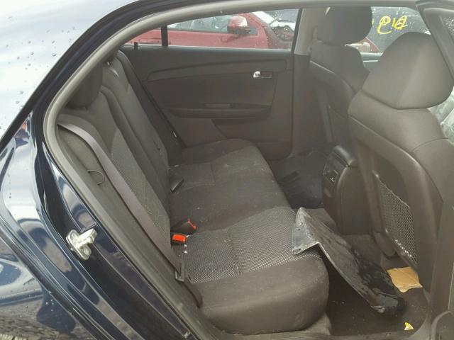 1G1ZC5E01CF265511 - 2012 CHEVROLET MALIBU 1LT BLUE photo 6