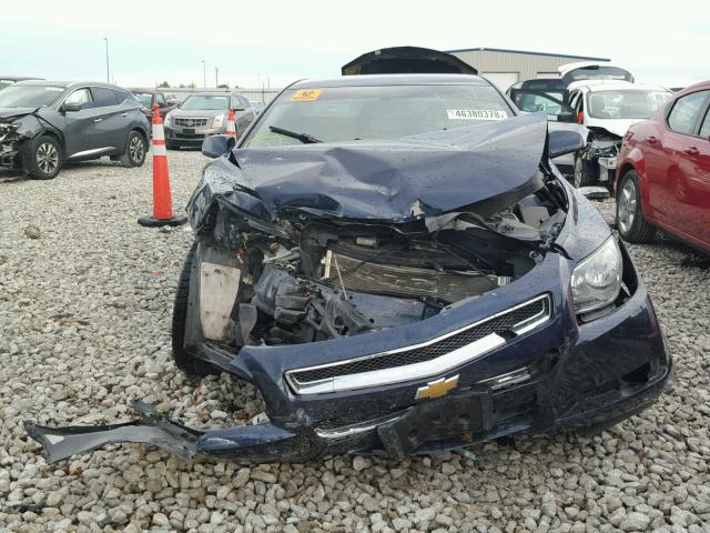 1G1ZC5E01CF265511 - 2012 CHEVROLET MALIBU 1LT BLUE photo 7
