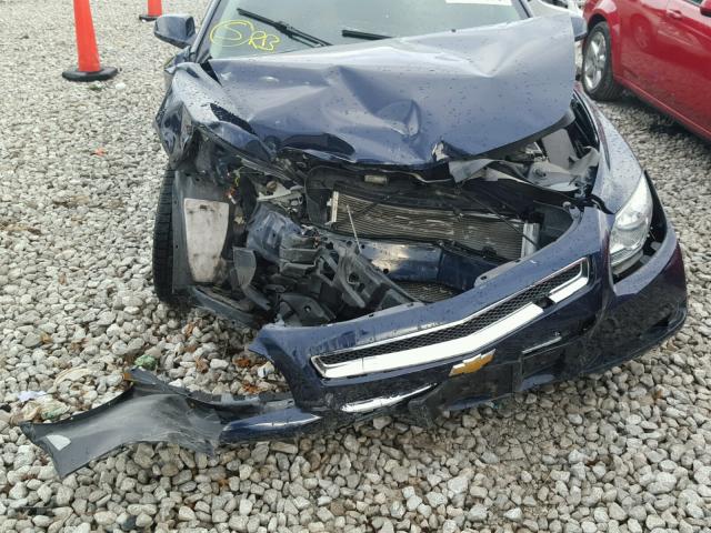 1G1ZC5E01CF265511 - 2012 CHEVROLET MALIBU 1LT BLUE photo 9