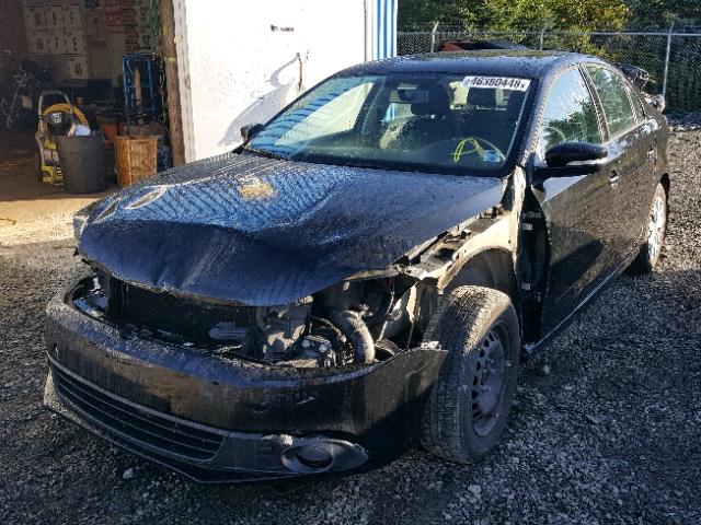 3VW1K7AJXEM274113 - 2014 VOLKSWAGEN JETTA BASE BLACK photo 2