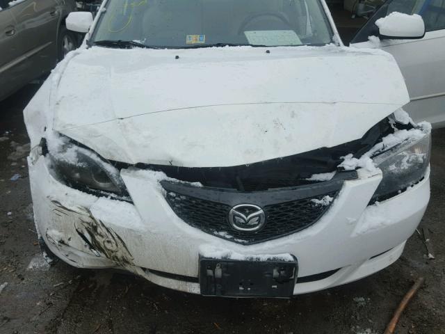 JM1BK32F461532649 - 2006 MAZDA 3 I WHITE photo 7