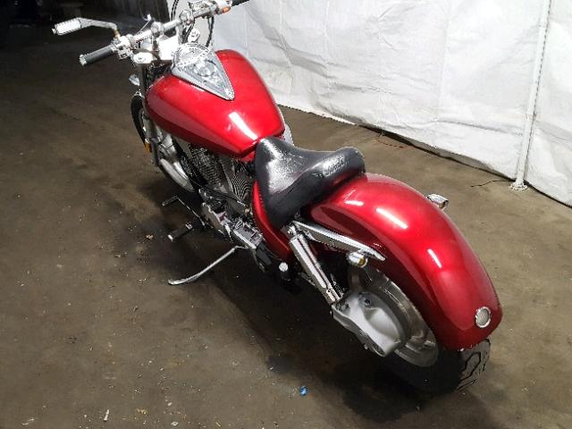 1HFSC55044A002524 - 2004 HONDA VTX1300 C RED photo 3