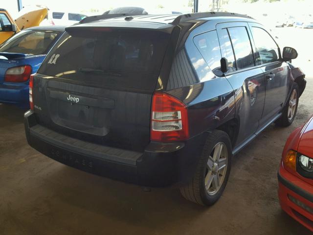 1J8FF47W47D194831 - 2007 JEEP COMPASS BLACK photo 4