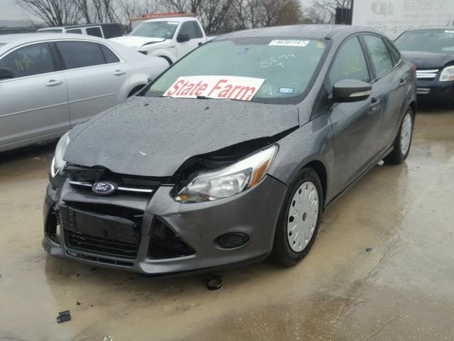 1FADP3F29EL293710 - 2014 FORD FOCUS SE GRAY photo 2