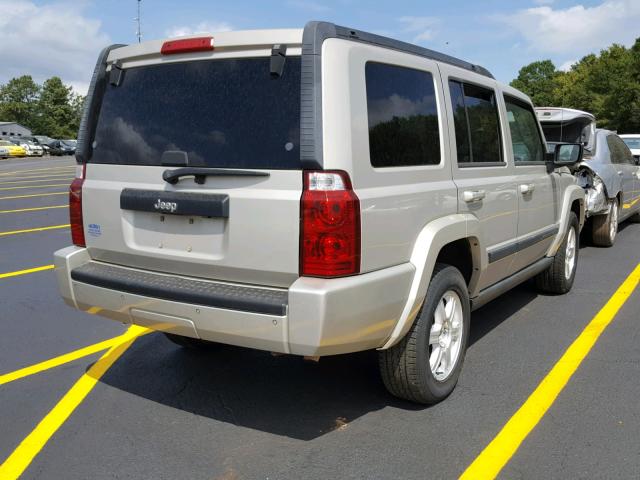 1J8HH48K08C115046 - 2008 JEEP COMMANDER Qızıl foto 4