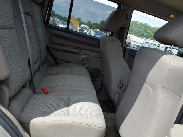 1J8HH48K08C115046 - 2008 JEEP COMMANDER Qızıl foto 6