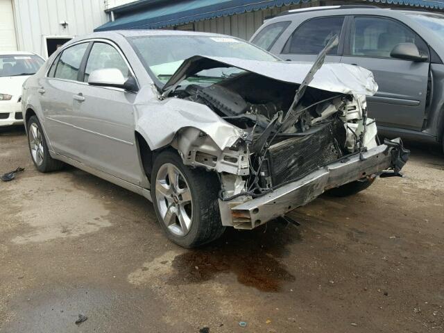 1G1ZH57B38F247227 - 2008 CHEVROLET MALIBU 1LT SILVER photo 1