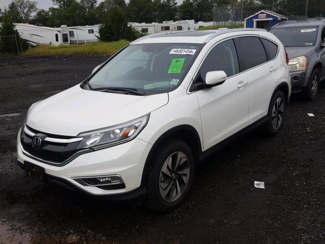 5J6RM4H92GL048060 - 2016 HONDA CR-V TOURI WHITE photo 2