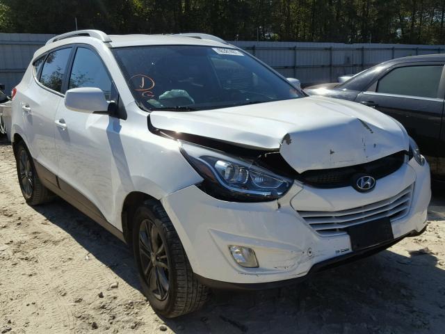 KM8JU3AG7FU073742 - 2015 HYUNDAI TUCSON WHITE photo 1